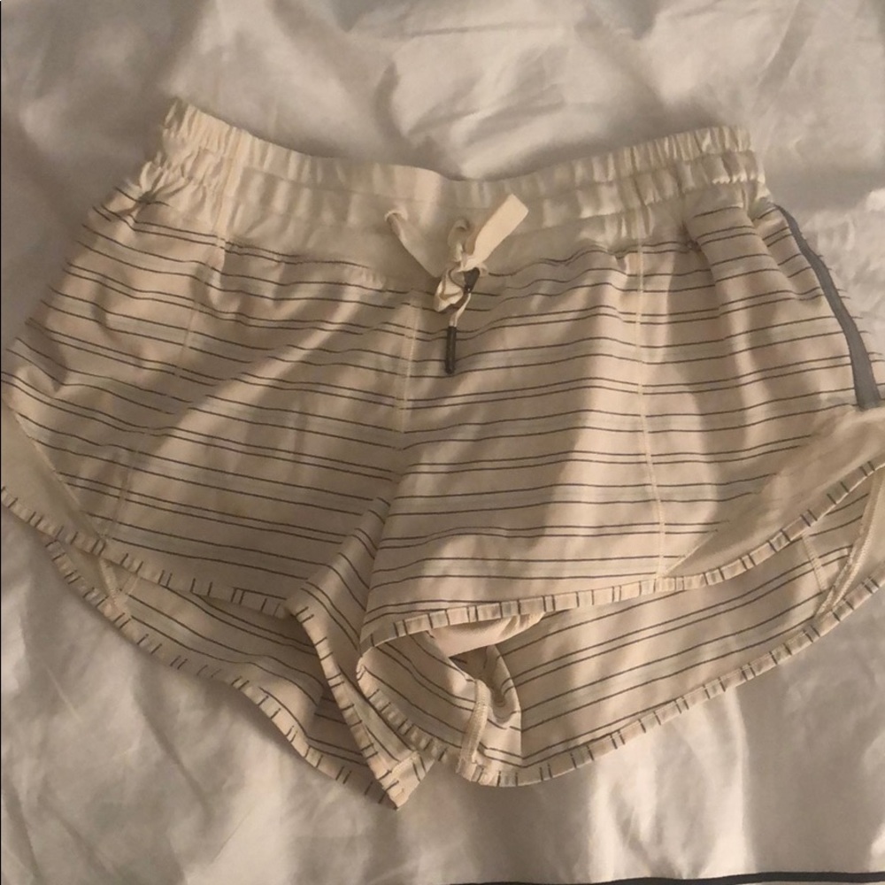 Lululemon striped shorts!